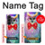 S3934 Hibou nerd fantastique Etui Coque Housse pour Samsung Galaxy Z Fold 8 Ultra