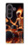S3985 Batteur de crâne de feu Etui Coque Housse pour Samsung Galaxy Z Fold 8 Ultra