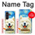 S4064 Chien souriant La Nuit étoilée de Van Gogh Etui Coque Housse pour Samsung Galaxy Z Fold 8 Ultra