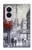 S1295 Peinture Eiffel de Paris Etui Coque Housse pour Samsung Galaxy Z Fold 8