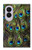 S1965 Paon Plume Etui Coque Housse pour Samsung Galaxy Z Fold 8