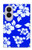 S2244 Motif Hawai Hibiscus Bleu Etui Coque Housse pour Samsung Galaxy Z Fold 8