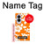 S2245 Hawai Hibiscus Motif orange Etui Coque Housse pour Samsung Galaxy Z Fold 8