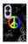 S2356 Signe de paix Etui Coque Housse pour Samsung Galaxy Z Fold 8