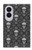 S2371 Crâne Motif monochrome Millésime Etui Coque Housse pour Samsung Galaxy Z Fold 8