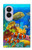 S2568 Mer Poissons marins Coraux Sous-marine Océan Etui Coque Housse pour Samsung Galaxy Z Fold 8