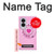 S2847 Rose Rétro téléphone Rotatif Etui Coque Housse pour Samsung Galaxy Z Fold 8