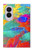 S2942 Peinture Coup de pinceau Etui Coque Housse pour Samsung Galaxy Z Fold 8