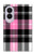 S3091 Motif rose à carreaux Etui Coque Housse pour Samsung Galaxy Z Fold 8