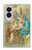 S3164 Famille Lapin de Pâques Etui Coque Housse pour Samsung Galaxy Z Fold 8