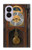 S3173 Grand-père Horloge Antique Horloge murale Etui Coque Housse pour Samsung Galaxy Z Fold 8