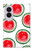 S3236 Motif melon d'eau Etui Coque Housse pour Samsung Galaxy Z Fold 8