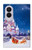 S3282 Château de Santa Noël Etui Coque Housse pour Samsung Galaxy Z Fold 8