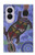 S3387 Platypus Art aborigène d'Australie Etui Coque Housse pour Samsung Galaxy Z Fold 8