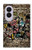 S3394 Graffiti mur Etui Coque Housse pour Samsung Galaxy Z Fold 8