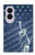 S3450 Drapeau des États-Unis Statue de la Liberté Etui Coque Housse pour Samsung Galaxy Z Fold 8