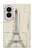S3474 Dessin Architectural Eiffel Etui Coque Housse pour Samsung Galaxy Z Fold 8