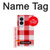 S3535 Rouge vichy Etui Coque Housse pour Samsung Galaxy Z Fold 8