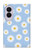 S3681 Motif de fleurs de marguerite Etui Coque Housse pour Samsung Galaxy Z Fold 8