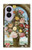 S3749 Vase de fleurs Etui Coque Housse pour Samsung Galaxy Z Fold 8