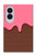 S3754 Cornet de crème glacée à la fraise Etui Coque Housse pour Samsung Galaxy Z Fold 8