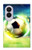 S3844 Ballon de football de football rougeoyant Etui Coque Housse pour Samsung Galaxy Z Fold 8