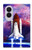 S3913 Navette spatiale nébuleuse colorée Etui Coque Housse pour Samsung Galaxy Z Fold 8