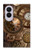 S3927 Boussole Horloge Gage Steampunk Etui Coque Housse pour Samsung Galaxy Z Fold 8