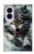 S3965 Loup en colère courant Etui Coque Housse pour Samsung Galaxy Z Fold 8