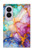 S4001 Lilas abstrait multicolore, émeraude Etui Coque Housse pour Samsung Galaxy Z Fold 8