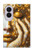 S4026 Femmes pleurant une larme dorée Etui Coque Housse pour Samsung Galaxy Z Fold 8