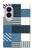 S4082 Motif Patchwork Moderne Etui Coque Housse pour Samsung Galaxy Z Fold 8