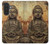 S0344 Bouddha Rocher Etui Coque Housse pour Samsung Galaxy A27
