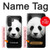 S1072 Panda Etui Coque Housse pour Samsung Galaxy A27