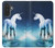 S1130 licorne Cheval Etui Coque Housse pour Samsung Galaxy A27