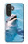 S1291 Les Dauphins en Mer Etui Coque Housse pour Samsung Galaxy A27