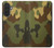 S1602 Camo Camouflage Imprimé graphique Etui Coque Housse pour Samsung Galaxy A27
