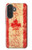 S1603 Drapeau du Canada Vieux Millésime Etui Coque Housse pour Samsung Galaxy A27