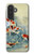 S1654 Carpe Koï poisson Peinture Art Etui Coque Housse pour Samsung Galaxy A27