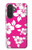 S2246 Motif rose Hawai Hibiscus Etui Coque Housse pour Samsung Galaxy A27