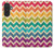 S2362 Arc en ciel coloré Shavron Zig zag Etui Coque Housse pour Samsung Galaxy A27