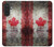 S2490 Canada Feuille d'érable Drapeau Texture Etui Coque Housse pour Samsung Galaxy A27