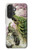 S2773 Paon Peinture brosse chinoise Etui Coque Housse pour Samsung Galaxy A27