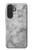 S2845 Texture en marbre gris Etui Coque Housse pour Samsung Galaxy A27