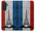 S2859 Drapeau France millésimé Tour Eiffel Etui Coque Housse pour Samsung Galaxy A27