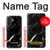 S2895 Noir Marbre imprimé graphique Etui Coque Housse pour Samsung Galaxy A27
