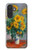 S2937 Claude Monet Bouquet de tournesols Etui Coque Housse pour Samsung Galaxy A27