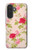 S3037 Jolie Flora Rose Cottage Etui Coque Housse pour Samsung Galaxy A27