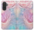 S3050 Pastel Fleurs millésimé Etui Coque Housse pour Samsung Galaxy A27