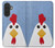 S3254 Poulet Dessin animé Etui Coque Housse pour Samsung Galaxy A27